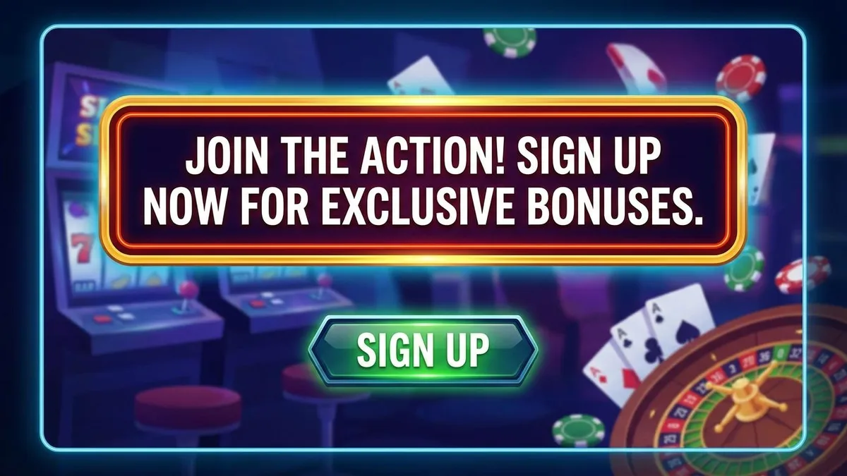 Inscription avec bonus